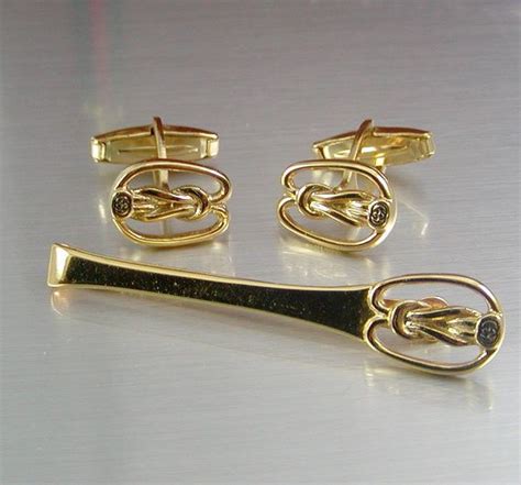 gucci tie bar|vintage gucci cufflinks.